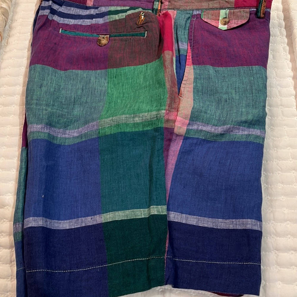Very different classic plaid ralph Lauren polo short - Picture 5 of 6